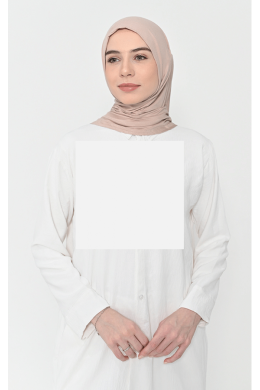 Naira Segitiga Instan Tan - Hijab Tencel Modal Micro 